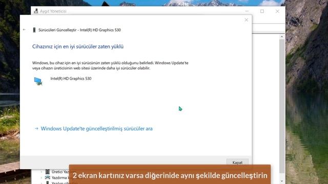 Ekran Kartı Driver Güncelleme Ve Uyumsuzluk Sorunları İNTEL NVIDIA AMD смотреть онлайн
