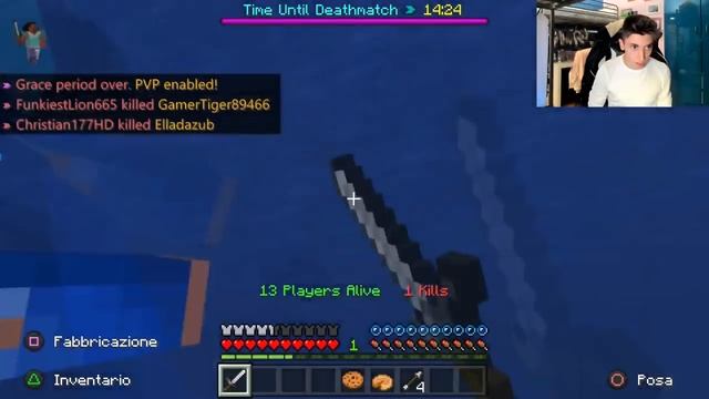 SERVER ONLINE ORA MINECRAFT PS4 BEDROCK!? Server ONLINE HIVE Minigames Minecraft PS4 ITA смотреть онлайн