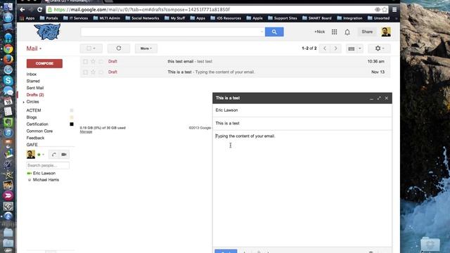 HowTo - Drafts In Gmail
