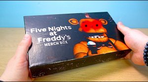 САМАЯ УЖАСНАЯ ФНАФ Коробка сюрприз Мерч бокс FNAF Merch Box