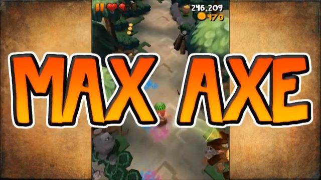 Max Axe — странный реннер без смысла и морали. Игра для iPhone, iPad и Android смотреть онлайн