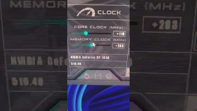 Пробуем Разогнать, Nvidia GeForce gt 1030 ?. #разгоннеподетский #nvidia #разгон #пк #эксперемент смотреть онлайн