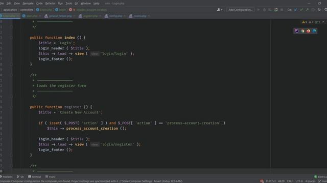 Registering & Logging User | Applying Middleware | Employee Management System | CI | Part 5 смотреть онлайн