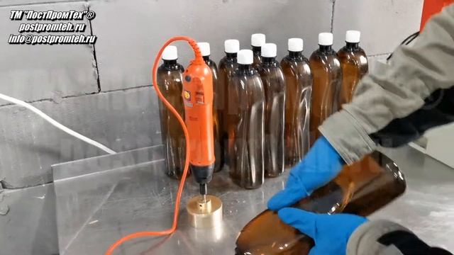 Ручная укупорочная машина для пластмассовых бутылок. Оборудование для малого бизнеса. Укупор смотреть онлайн