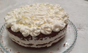 Сметанный крем с сахарной пудрой для торта.