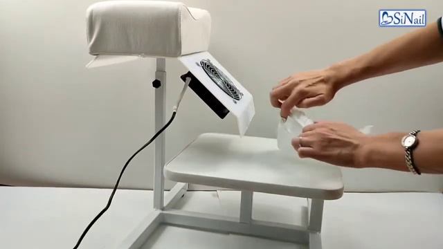 Педикюрная подставка с вытяжкой и подставкой для ванночки смотреть онлайн