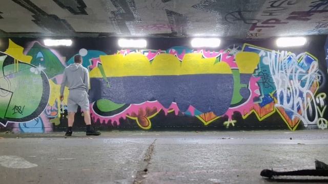 Yellow & Purple Fill - #PaintingWithJerk EP.206 смотреть онлайн