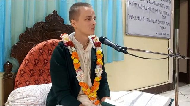 2023.11.21 || Шримад Бхагаватам 10.60.35 || Е.М. Амара Прия дас смотреть онлайн