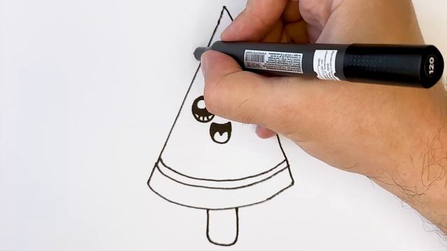 How to Draw Watermelon Ice Cream Drawing with Real Sketch Markers 4K Ultra HD смотреть онлайн