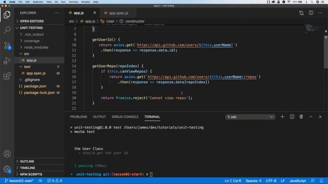 Unit Testing with Mocha and Chai [Part 2/2] смотреть онлайн