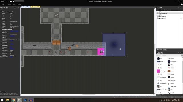 Делаем RPG Roguelike в Construct 2 Часть 6: Свет, Освещение смотреть онлайн