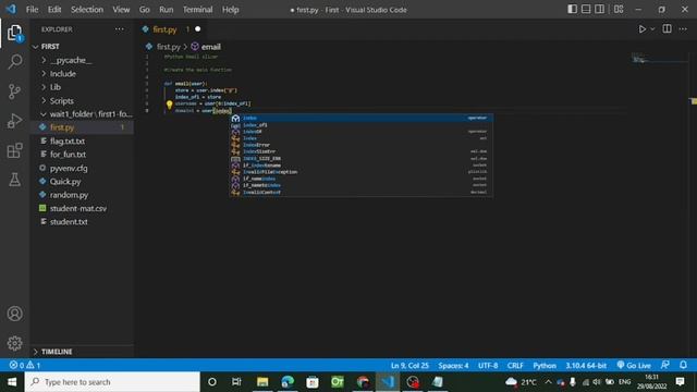 Create a simple Email slicer with Python programming language смотреть онлайн