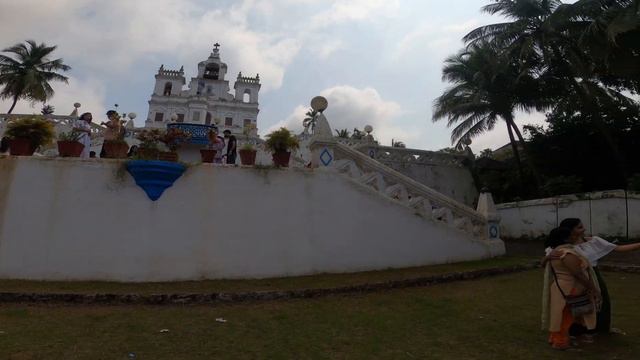 PANJIM CITY VLOG | Fontainhas - colourful street of Goa смотреть онлайн