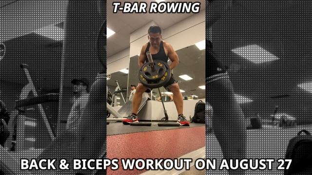 BACK BICEPS WORKOUT On August 27 At Fit 4 Less Gym | LET'S GET FIT THIS YEAR