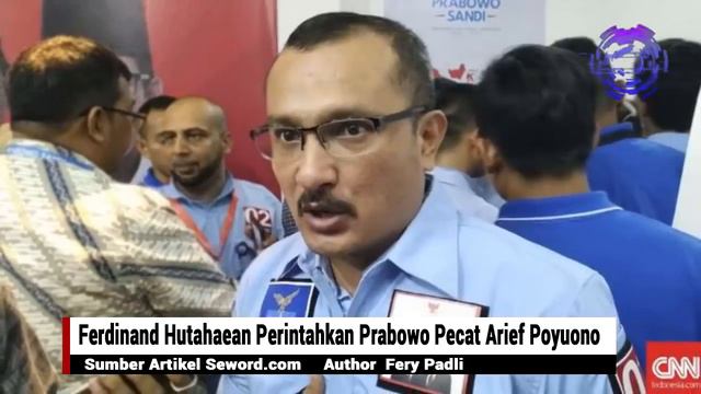 Mene(gang)kan! Ferdinand Hutahaean Perintahkan Prabowo Pe(cat) Arief Poyuono смотреть онлайн