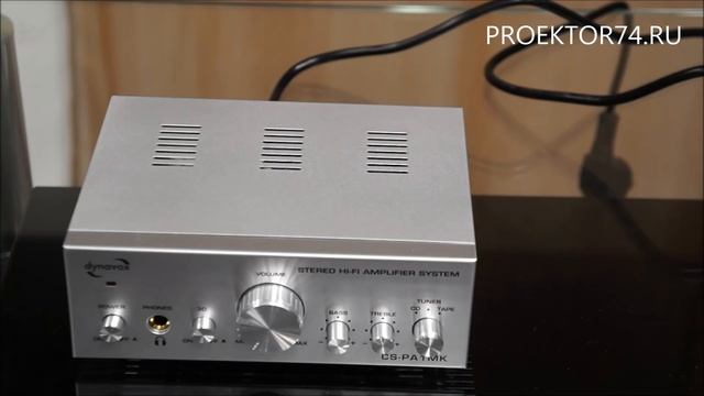 Обзор интегрального усилителя Dynavox CS-PA1 MK смотреть онлайн