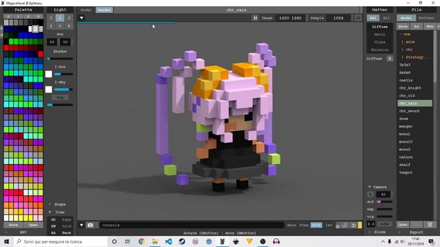 How To Export Render Image PNG In MagicaVoxel смотреть онлайн