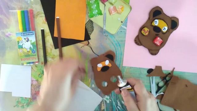 Друг для ВИННИ ПУХА -детская поделка смотреть онлайн
