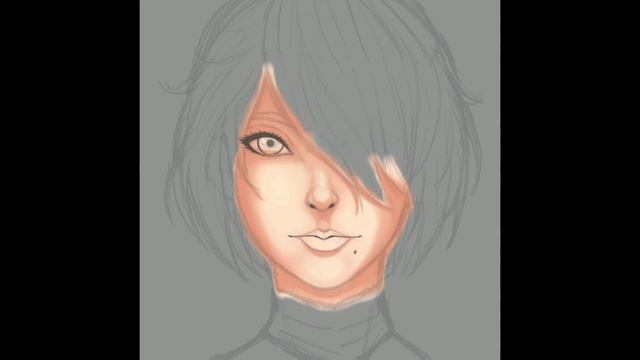 Drawing 2B from NieR: Automata смотреть онлайн