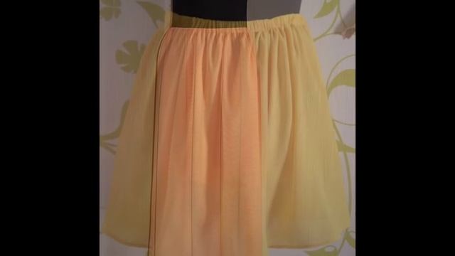 Юбка из шифона своими руками смотреть онлайн