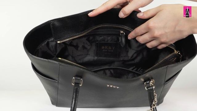 Видеообзор I Женская сумка тоут DKNY BRYANT-POCKET TOTE-SUTTON 2703385 смотреть онлайн