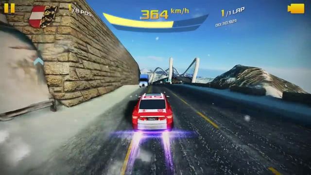 Asphalt 8 ALPS Master Cup '1.03.096' Geely GC9 (Alps bridge trick) смотреть онлайн