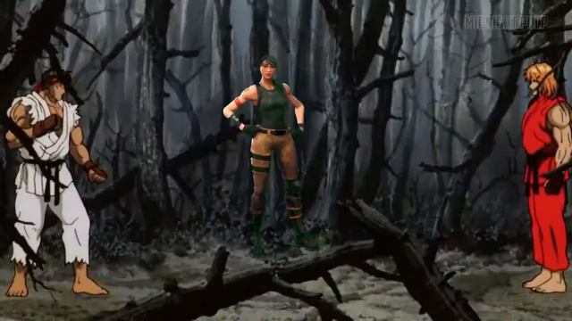 Fortnite emote in "Street Fighter" II (anime / video game) смотреть онлайн