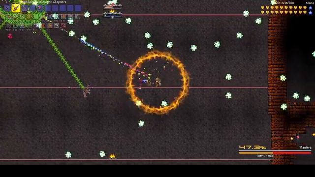 Plantera - Melee - Terraria Calamity Infernum mode смотреть онлайн