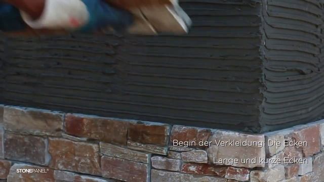 STONEPANEL Монтаж панелей из натурального камня смотреть онлайн