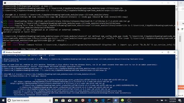 React Native Expo : npm install expo cli error solved смотреть онлайн