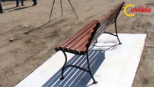 Скамейка стальная 