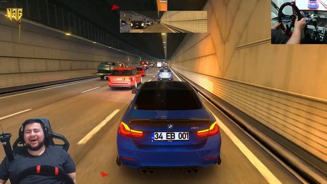 DİP BASIK BMW M4 İLE TRAFİKTE MAKAS ATTIK !! ASSETTO CORSA смотреть онлайн