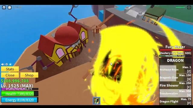 Beating Every Boss with only Dragon - Blox Fruits [Roblox] смотреть онлайн