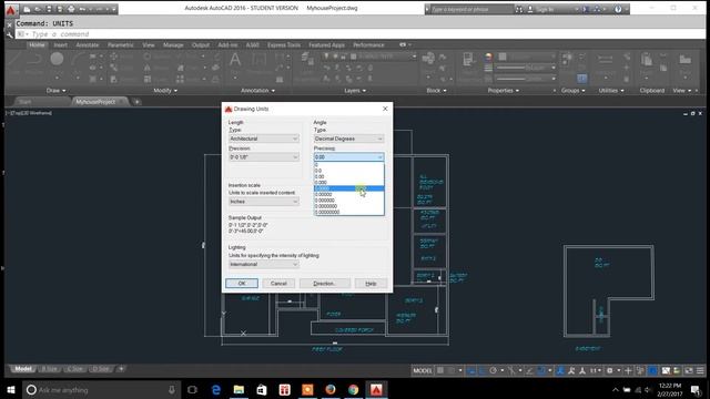 changing unit settings in autocad - changing units autocad 2016 tutorial смотреть онлайн