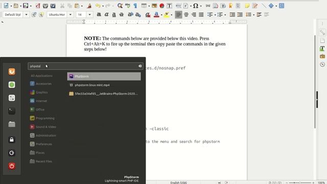 Easiest way to install PhpStorm on Linux Mint. смотреть онлайн