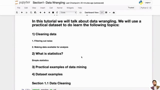 2. Sections Overview | Data Mining with Python in English #python #datamining #dataminingtutorial смотреть онлайн