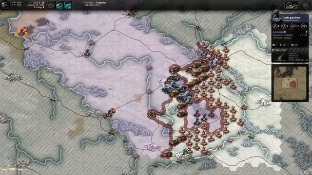 Vistula Oder: Brilliant Victory | Soviets | Unity of Command Red Turn DLC Lets Play смотреть онлайн