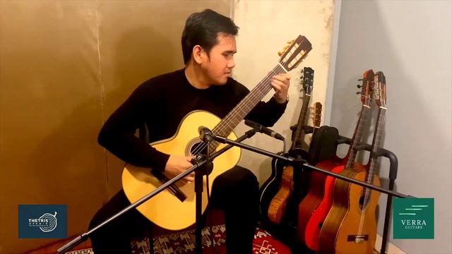 Verra Guitar - Pro Concert Model "Arte" Maple Guitar - Carbon Bracing - Sound Sample смотреть онлайн