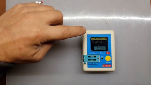 Транзистор тестер новый T7 смотреть онлайн