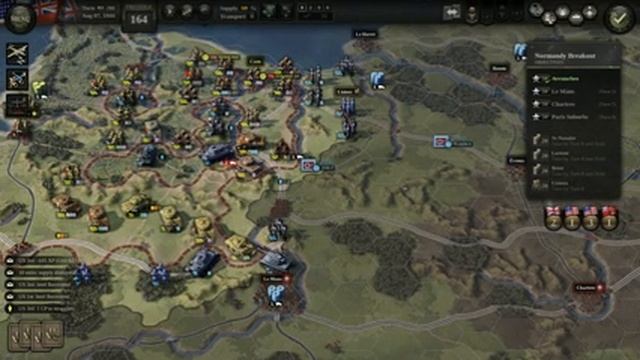 Victory in the West - P11: Normandy Breakout [Unity of Command II] смотреть онлайн