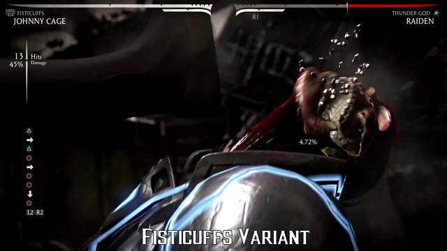 Mortal Kombat X: Johnny Cage Kombo Video (1080p/60FPS) смотреть онлайн