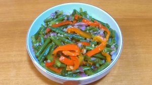 Салатики на каждый день со СТРУЧКОВОЙ ФАСОЛЬЮ. Супер заливка