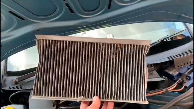 Vauxhall Opel Corsa C - How to Remove and Replace Cabin Filter Pollen Filter Remove Carbon Filter смотреть онлайн