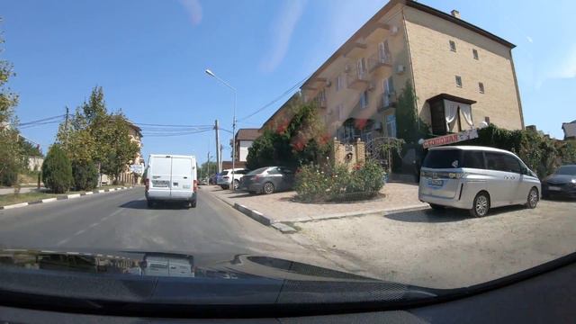 Витязево (Анапа) сентябрь 2019 год дорога вдоль Паралии смотреть онлайн