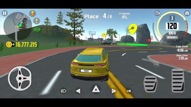 Reach the finish line in first place - Car simulator 2 New update | Android Gameplay смотреть онлайн