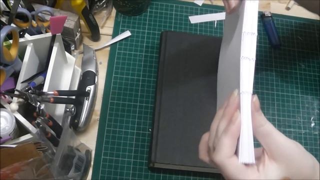 Bookbinding Tutorial Part 2A - Sewing your signatures смотреть онлайн