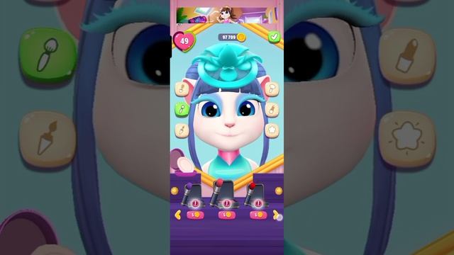 Моя говорящая Анджела2 в Голубом цвете??? смотреть онлайн