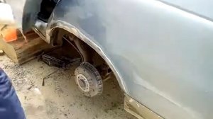 Бюджетный ремонт сгнившей арки без сварки