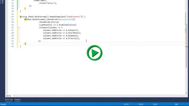 DevExtreme ASP.NET MVC Grid: Master-Detail Grids смотреть онлайн