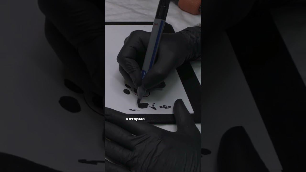 Как плотно прокрасить татуировку? смотреть онлайн